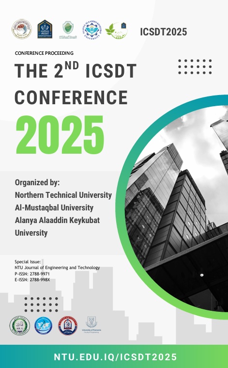 					View Vol. 5 No. 1 (2025): Proceedings of the 2nd International Conference on Sustainable Development Techniques (ICSDT2025) - Special Issue
				